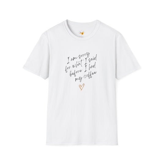 Sorry... | Soft Tee