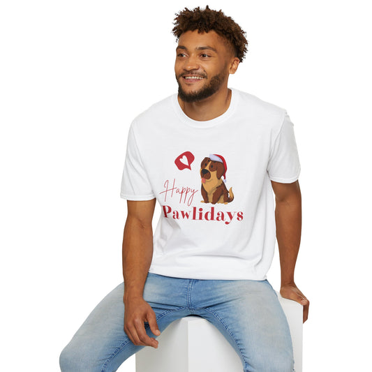 Happy Pawlidays | Soft Tee